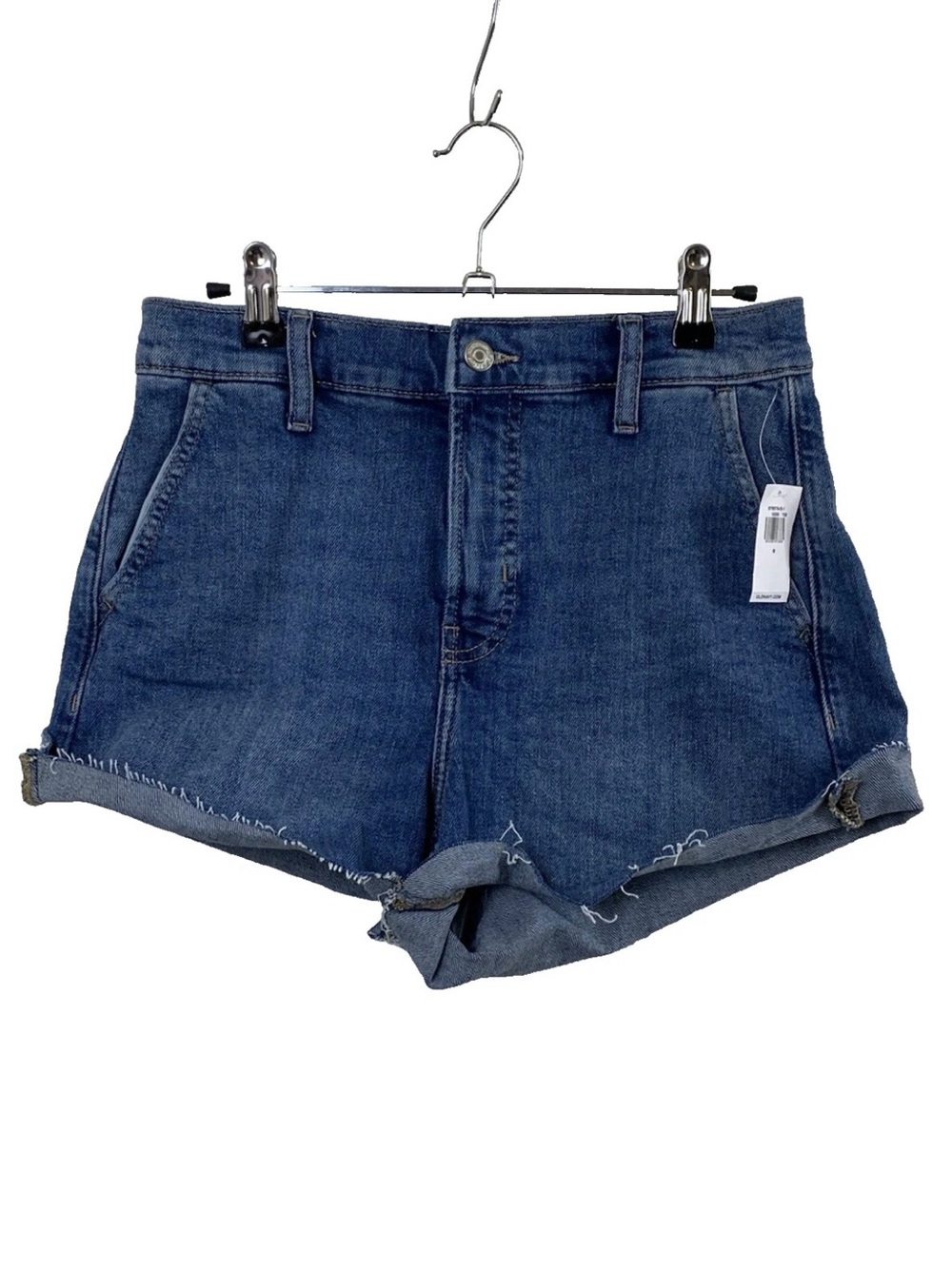 Old Navy Sky-Hi A-Line Denim Jean Shorts - 6